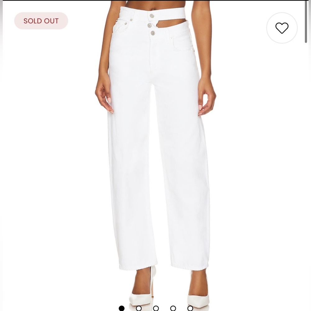 NEW! AGOLDE Broken Waistband Jean New With Tags!